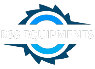 R3S Equipments Logo blue with white text